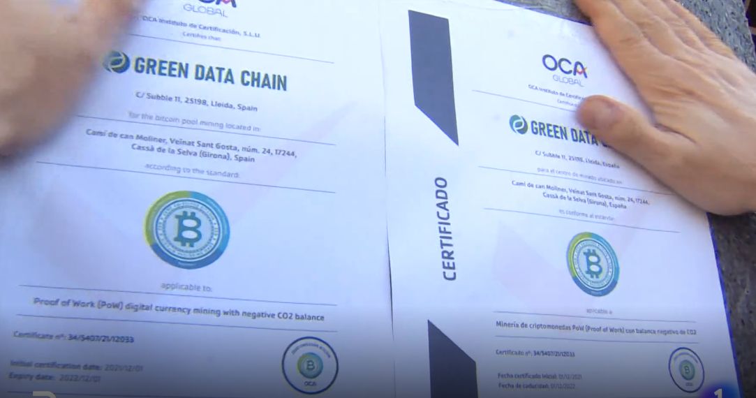 Fazendeiro usa cocô de porco para minerar Bitcoin. Imagem RTVE