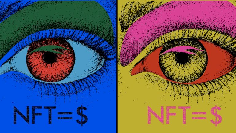 Arte pop sobre NFT