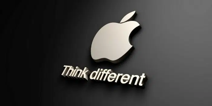 Depois de mais de 40 anos a Apple segue reforçando o seu mesmo posicionamento de marca.