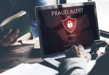 Alerta de fraude em computador