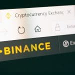 Captura de tela do site da Binance