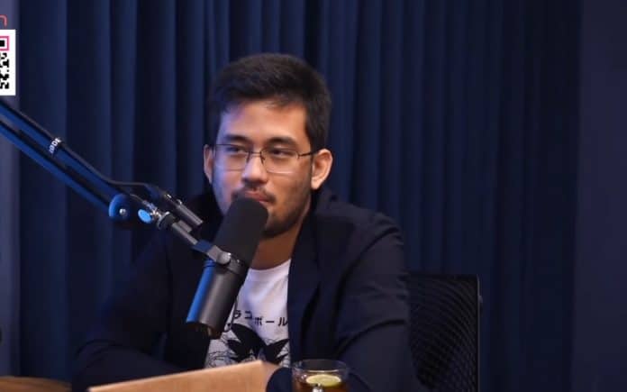Kim Kataguiri em participação no Flow Podcast