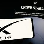 Página de pedidos da Starlink, empresa de internet da SpaceX