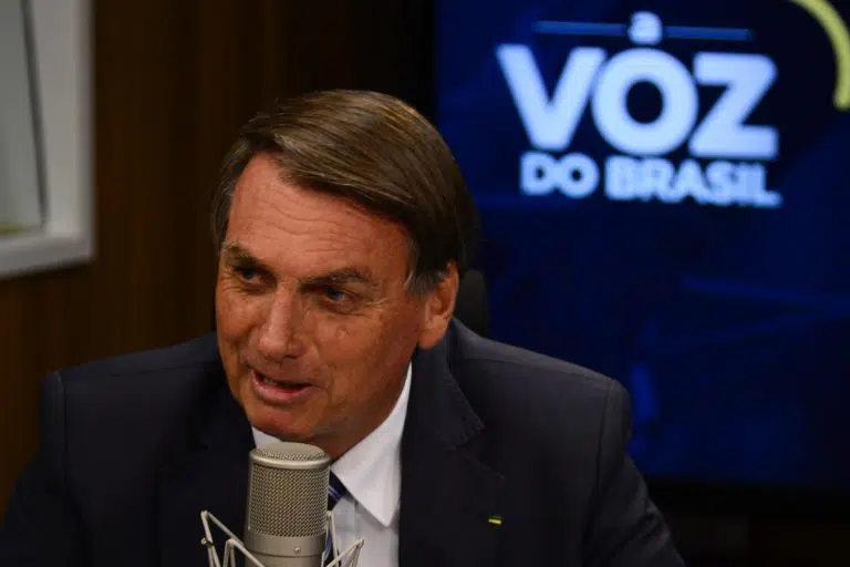 Presidente Jair Bolsonaro em programa