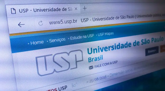Site da USP - Universidade de São Paulo