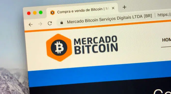 Site do Mercado Bitcoin