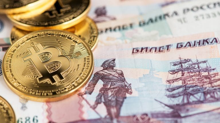Rublo e Bitcoin
