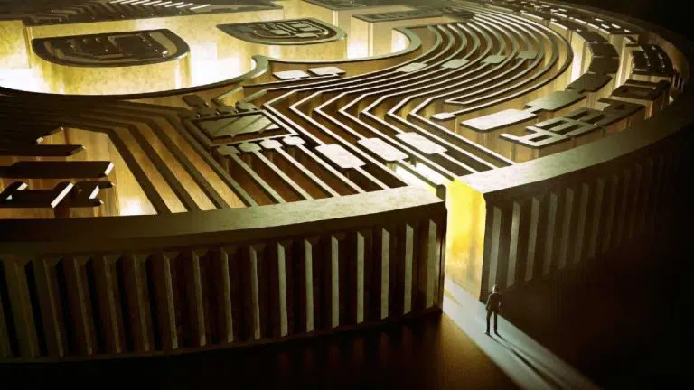 Bitcoin-labirinto
