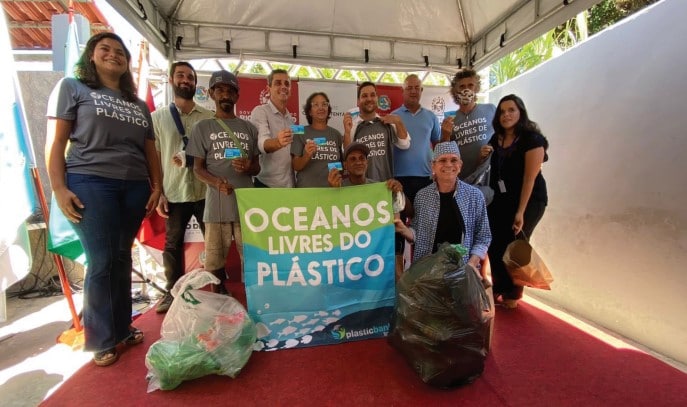 Campanha de inauguração lembrou a importância de retirar o plástico dos oceanos