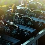 Equipamentos de mineração de criptomoedas com placas de vídeo