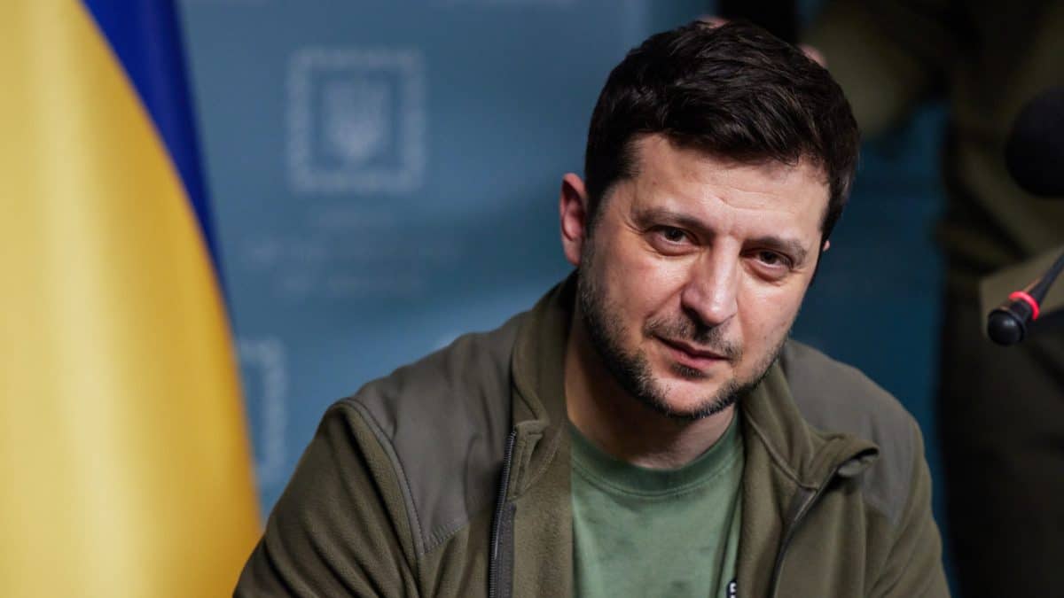 Volodymyr Zelensky, presidente da Ucrânia.