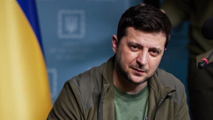 Volodymyr Zelensky, presidente da Ucrânia.