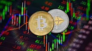 Bitcoin e Ethereum em alta