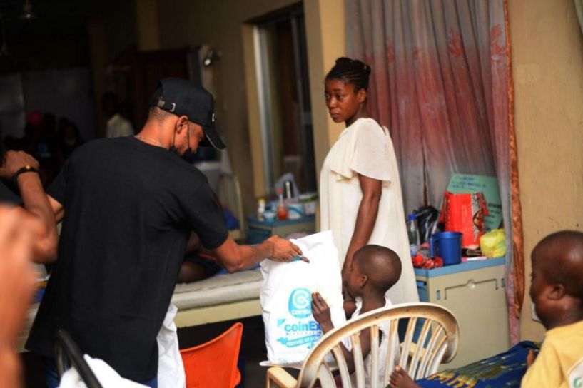 CoinEx Charity na Nigéria