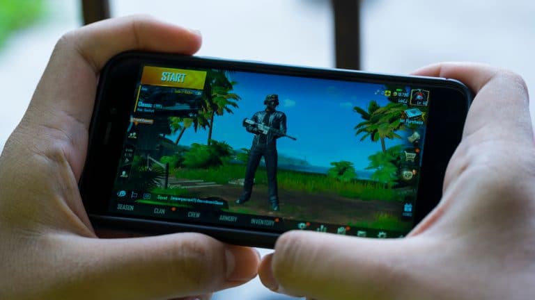 Jogo PUBG mobile.