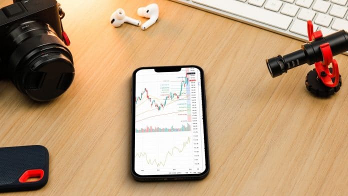 Câmeras de olho em aplicativo de negociação de criptomoedas