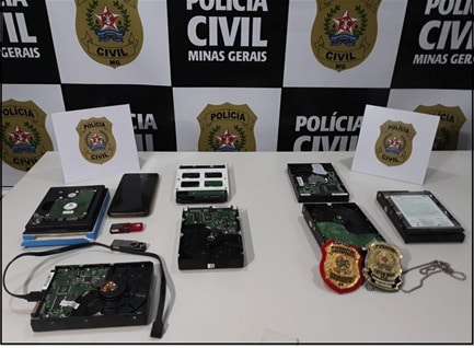 Operação da Polícia Civil apreende dispositivos de estelionatário em Minas Gerais