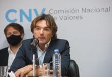 Presidente da CNV, Adrián Cosentino, CVM da Argentina