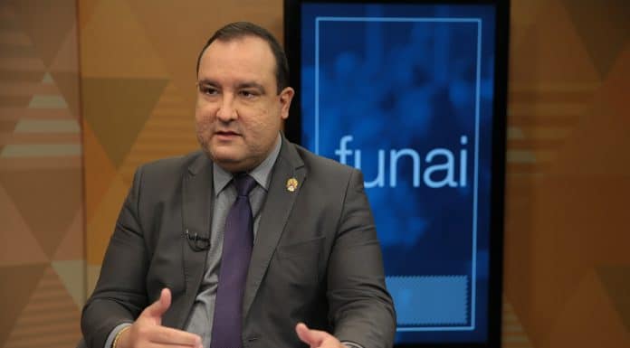 O presidente da Funai, Marcelo Xavier