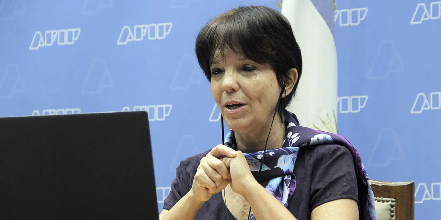 Mercedes Marcó del Pont, presidente da Receita Federal da Argentina