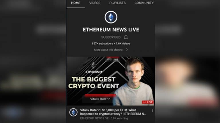 Canal do Sebrae no YouTube é hackeado e tenta aplicar golpe com Ethereum