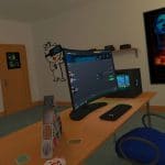 Quarto no metaverso.