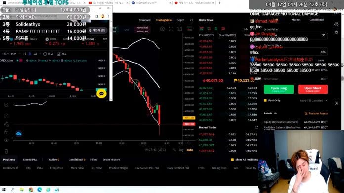 Satto, youtuber coreano operando Bitcoin.
