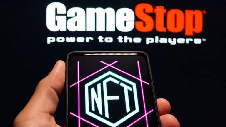 Aplicativo de NFTs e GameStop