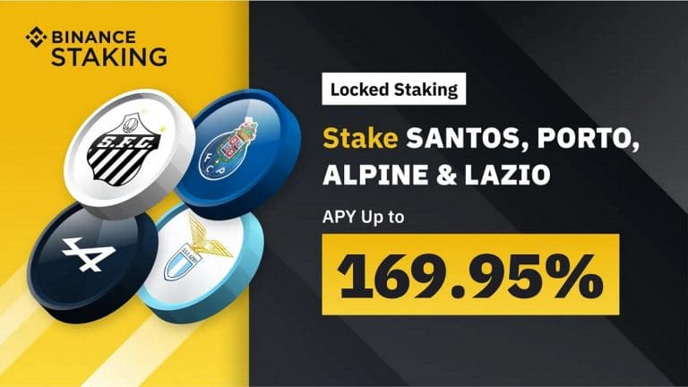 Binance lança staking do token do Santos