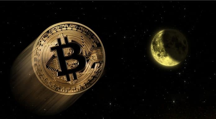 Bitcoin indo para a lua