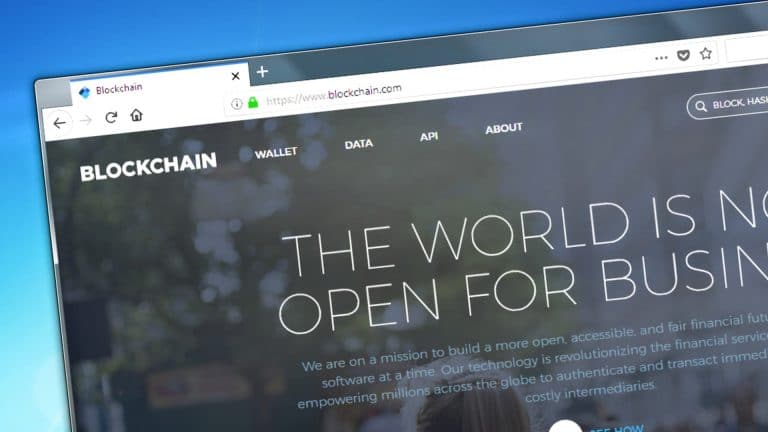 Blockchain.com site