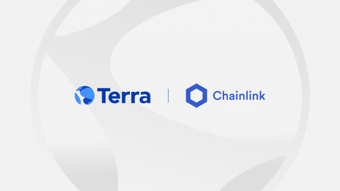 Marcas da Terra e Chainlink LUNA e UST