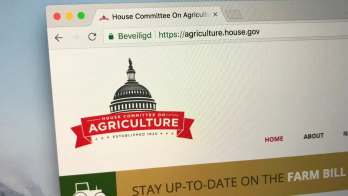 Site do Comitê de Agricultura da Câmara dos EUA
