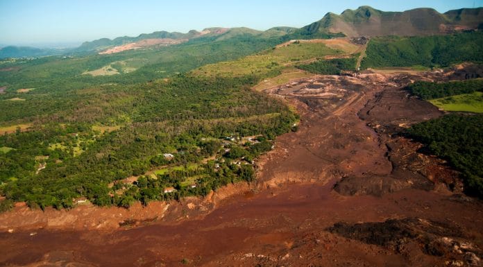 Tragédia ambiental de Brumadinho em Minas Gerais