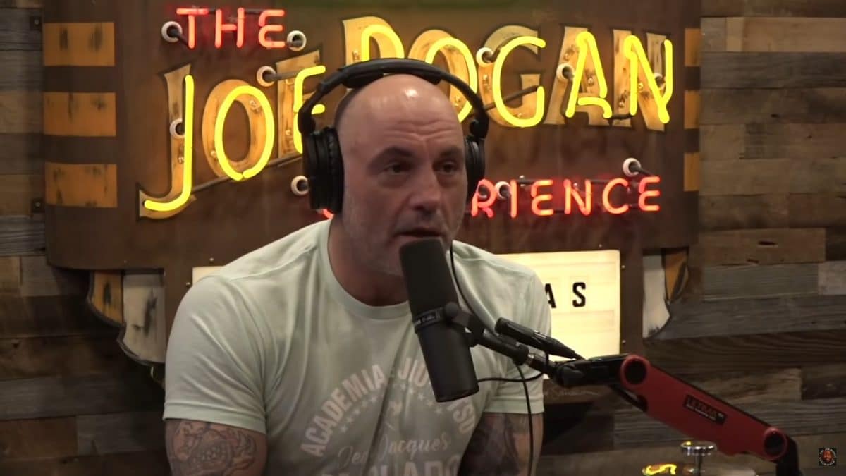 Joe Rogan durante o episódio 124 do JRE MMA Show, falando sobre Bitcoin.