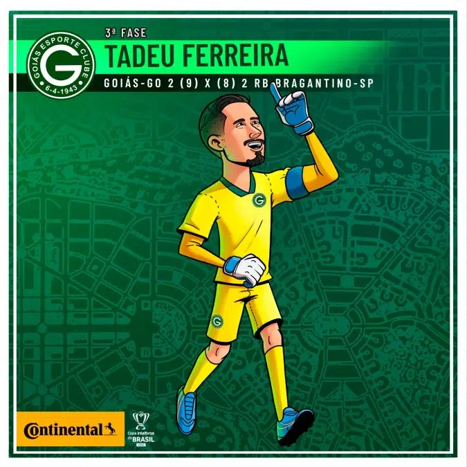 Tadeu Ferreiras NFT in der Copa do Brasil