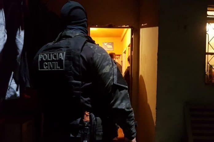 Polícia Civil do RS em operação Pegasus