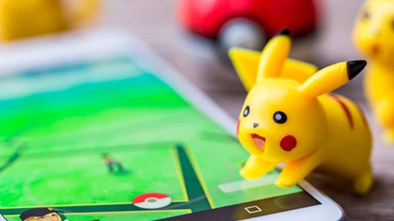 Pikachu surpreso, personagem do Pokémon.