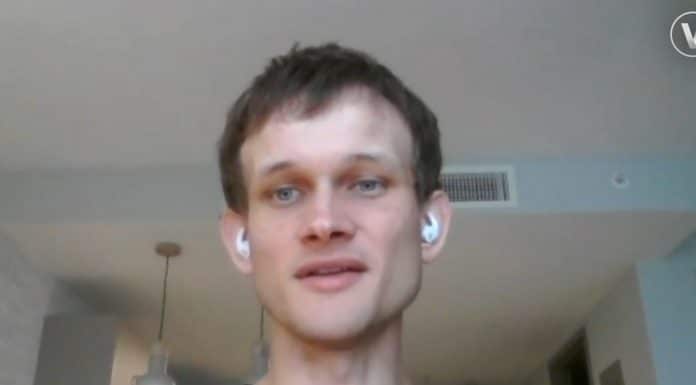 Vitalik Buterin no The Conversation. Fonte: Reprodução.