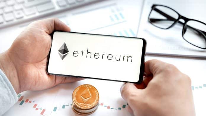 Carteira de Ethereum em celular