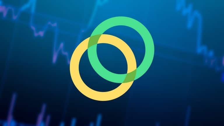 Criptomoeda Celo próxima de gráficos