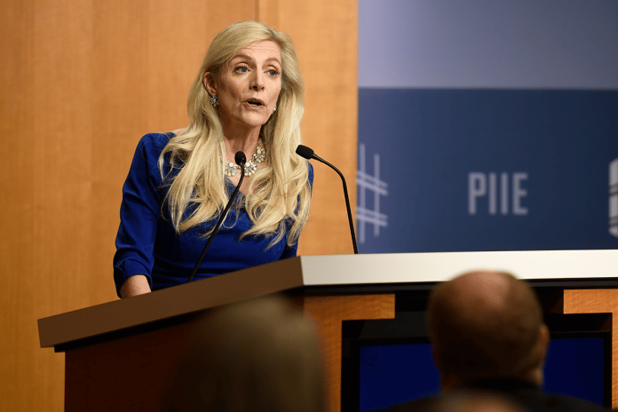 Lael Brainard, Vice-Presidente do FED e criptomoedas. Divulgação.