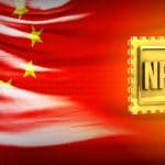 NFT na bandeira da China
