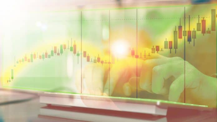 Preço do Bitcoin subindo em análise com esperança