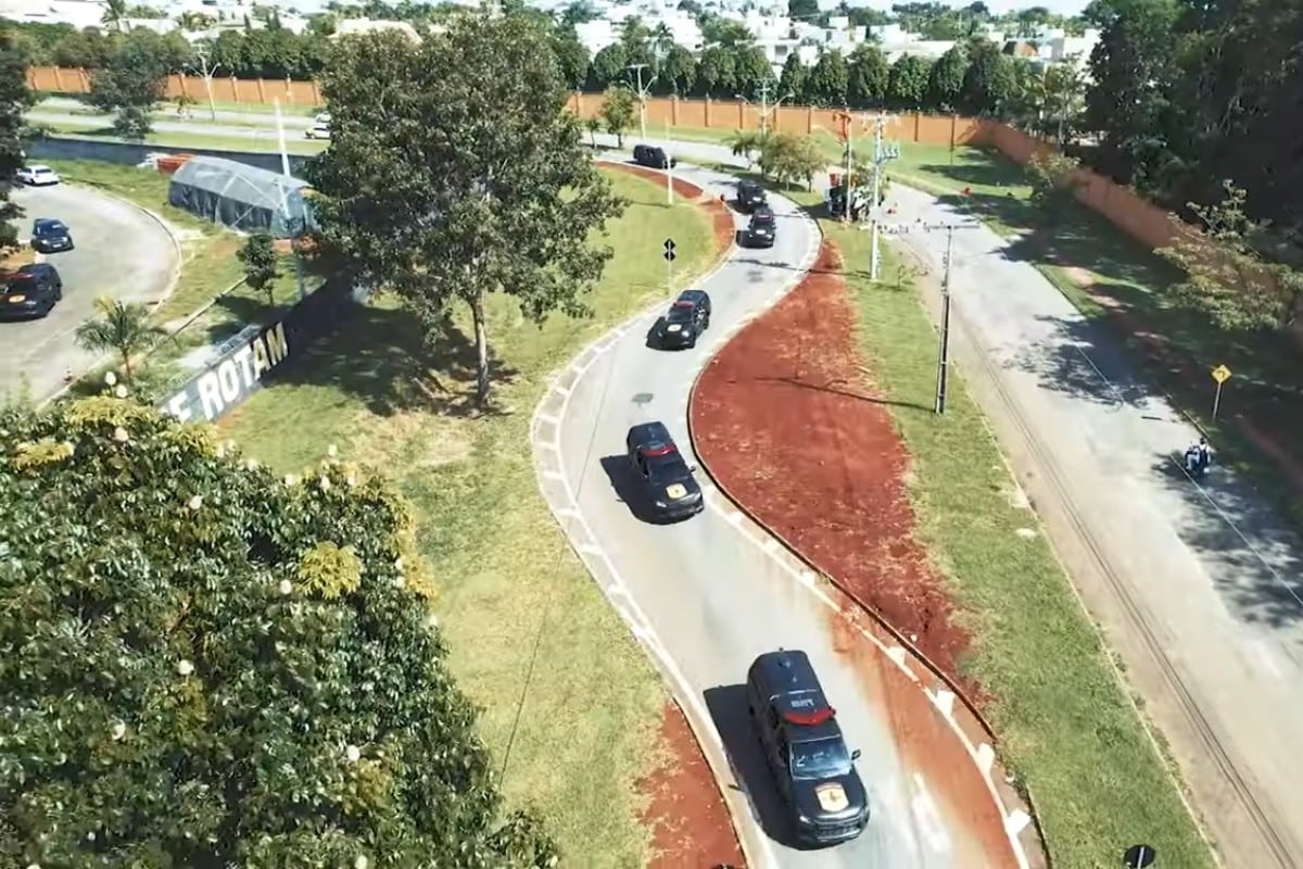 Viaturas da ROTAM da polícia militar de Goiás