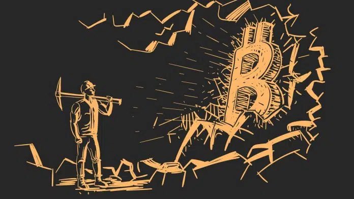 Minerador de Bitcoin.