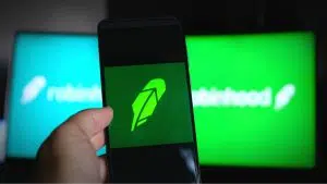 Aplicativo da Robinhood, corretora de bitcoin e criptomoedas