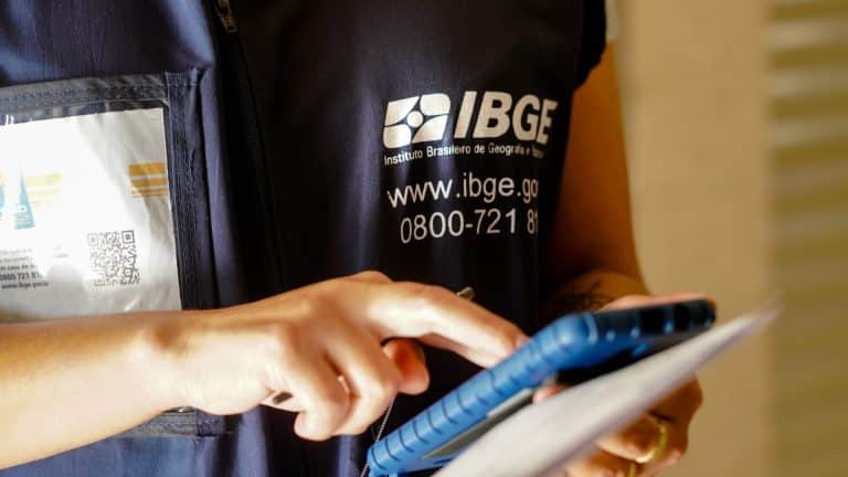Recenseador do IBGE no Brasil