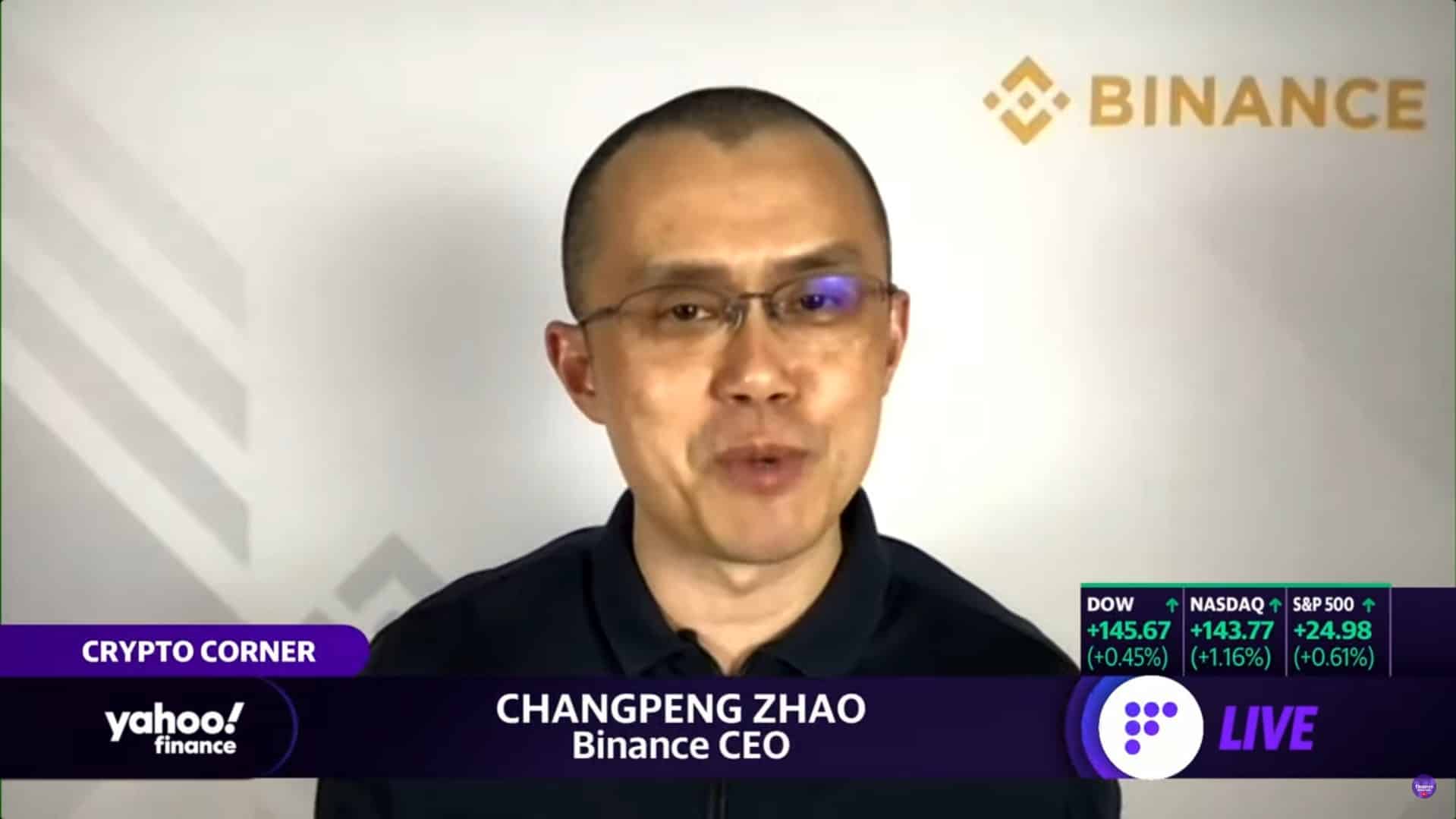 Binance está preparada para dez anos de mercado de baixa, diz Changpeng Zhao