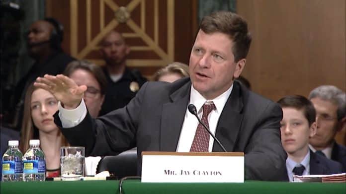 Jay Clayton, ex-presidente da SEC. Fonte: Reprodução.